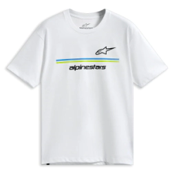 Remera Alpinestars Casual Lanes SS CSF Tee Blanco