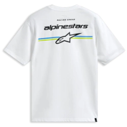 Remera Alpinestars Casual Lanes SS CSF Tee Blanco