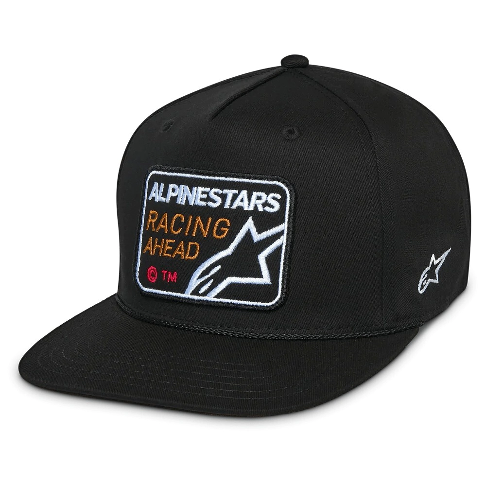 GORRA CASUAL INTUITIVE SNAPBACK HAT NEGRO TALLE UNICO -ALPINESTARS-