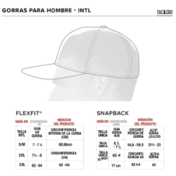 GORRA CASUAL INTUITIVE SNAPBACK HAT NEGRO TALLE UNICO -ALPINESTARS-