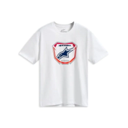 Remera Alpinestars Casual Plate SS CSF Tee Blanco
