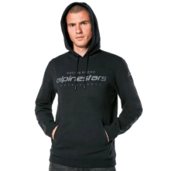 Buzo Alpinestars Casual con Capucha Set Hoodie Negro