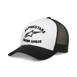 GORRA CASUAL TRIPLE TRUCKER HAT BLANCO NEGRO TALLE UNICO -ALPINESTARS-