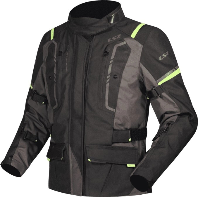 CAMPERA NARVIK GRIS NEGRO AMAR MUJER TALLE XS -LS2-