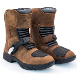 Botas Stav Cuero Cana Media Nomad Marr�n