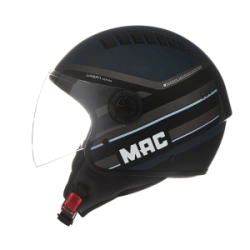 Casco MAC Abierto OF230 Addax Sash Negro mate