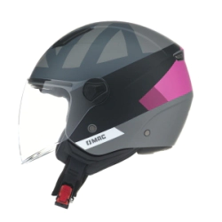 Casco MAC Abierto Beat Nova Gris mate