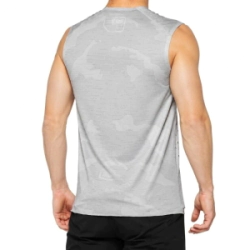 Remera 100% Casual Musculosa R-Core Concept Gris