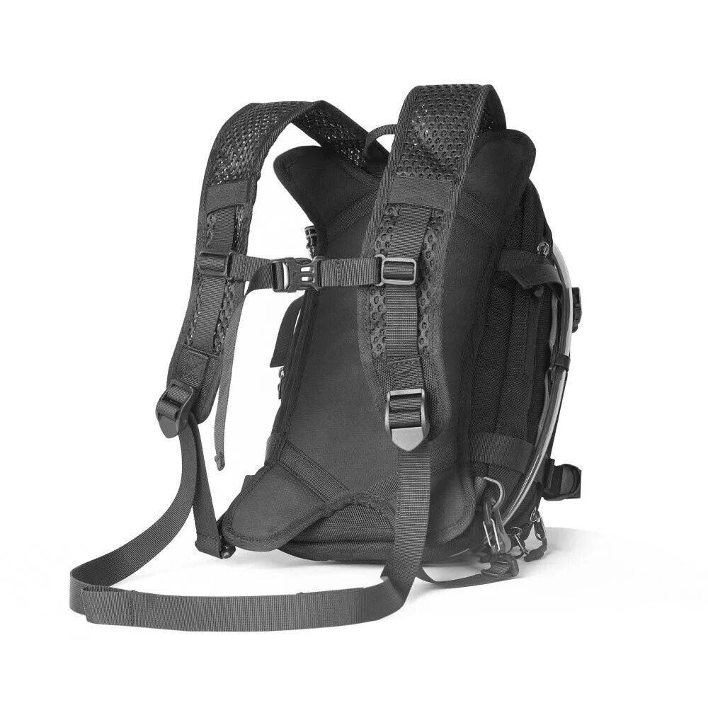 BOLSO TANQUE + BOLSA HIDRATACION IMPERMEABLE 9L BLACK -RHINOWALK-