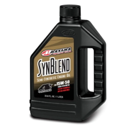ACEITE SEMISINTETICO SYN BLEND ESTER 15W-50 1L -MAXIMA-
