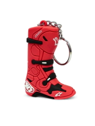 LLAVERO BOTA NEW TECH 10 ROJO KEYFOB -ALPINESTARS-