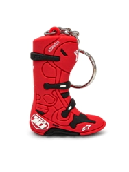 LLAVERO BOTA NEW TECH 10 ROJO KEYFOB -ALPINESTARS-
