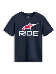 Remera Alpinestars Casual Ride 4.0 CSF Tee Azul marino