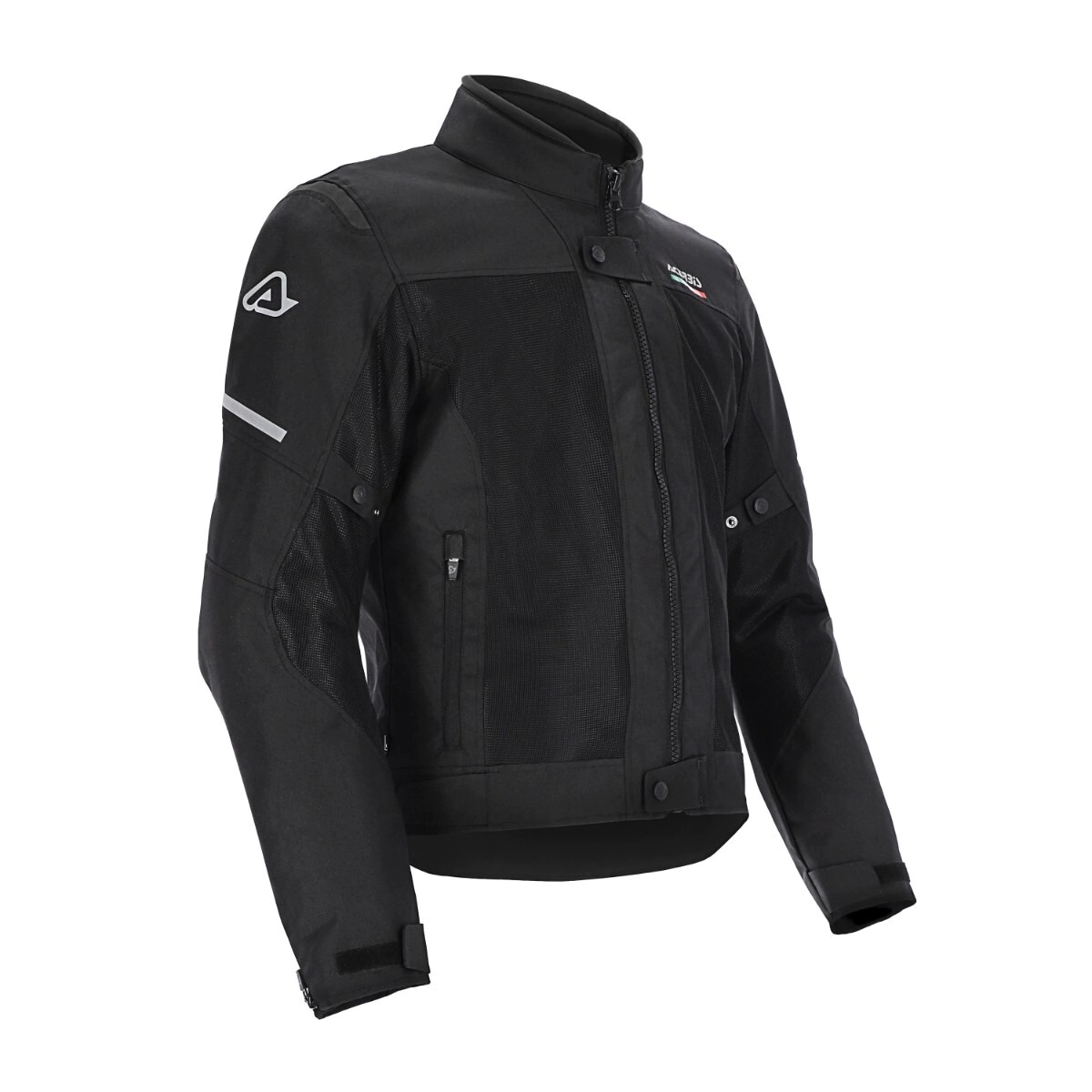 CAMPERA CE ON ROAD RUBY MAN NEGRO TALLE L -ACERBIS-