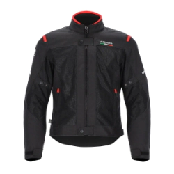 Campera Acerbis CE On Road Ruby Hombre Negro/Rojo