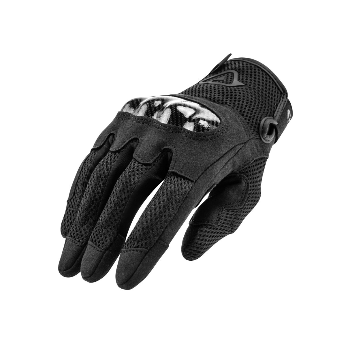 GUANTES CALLE CE RAMSEY MY VENTED NEGRO TALLE L -ACERBIS-