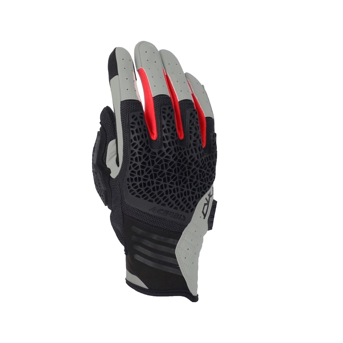 GUANTES CE CROSSOVER GRIS TALLE XS -ACERBIS-