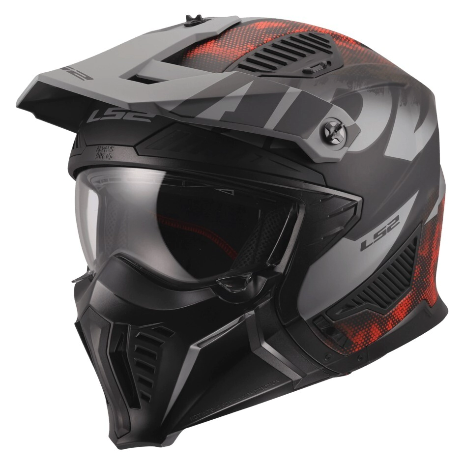 CASCO ABIERTO OF606 DRIFTER GAS GY/RD MT TALLE M -LS2-