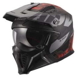 Casco LS2 Abierto OF606 Drifter Gas Gris mate