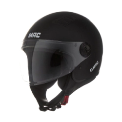 Casco MAC Abierto OF230 Addax Solid Negro mate