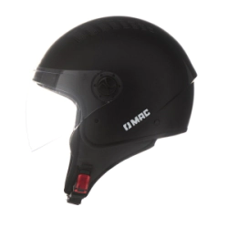 Casco MAC Abierto OF230 Addax Solid Negro mate