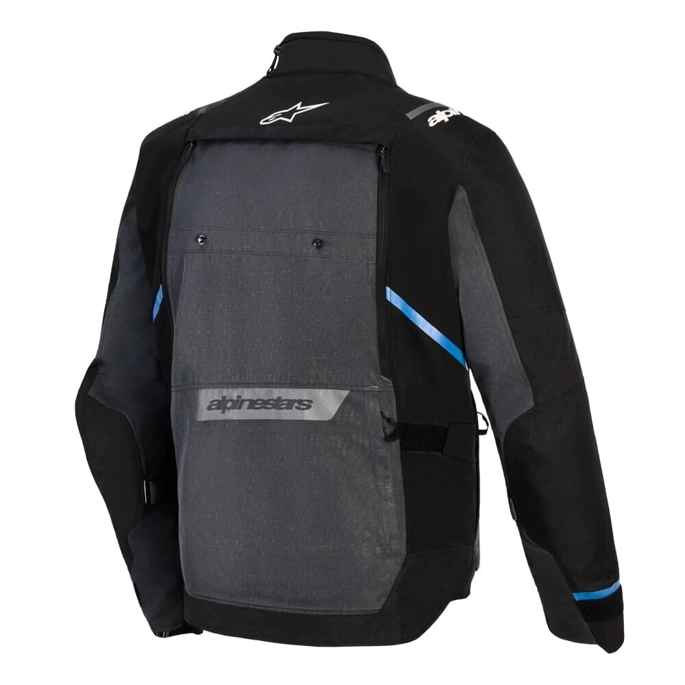 CAMPERA CUSCO DRYSTAR NEGRO GRIS TALLE 3XL -ALPINESTARS-