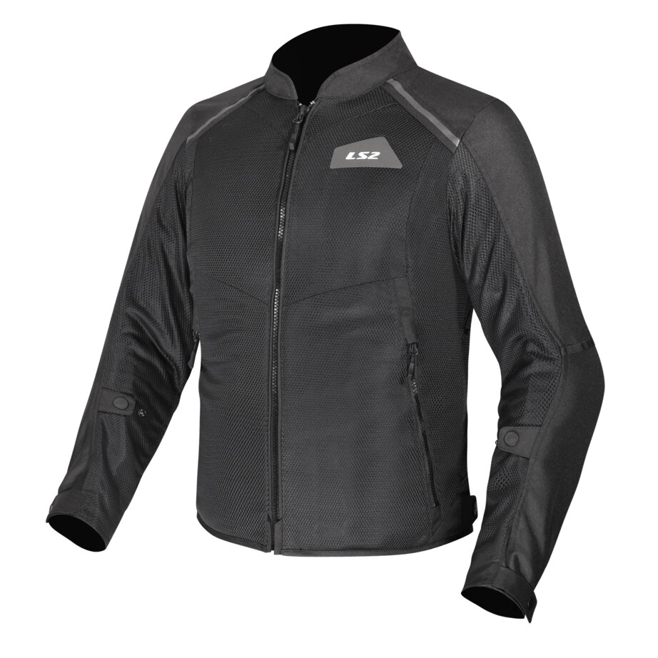 CAMPERA BREEZE HM NEGRO TALLE M -LS2-
