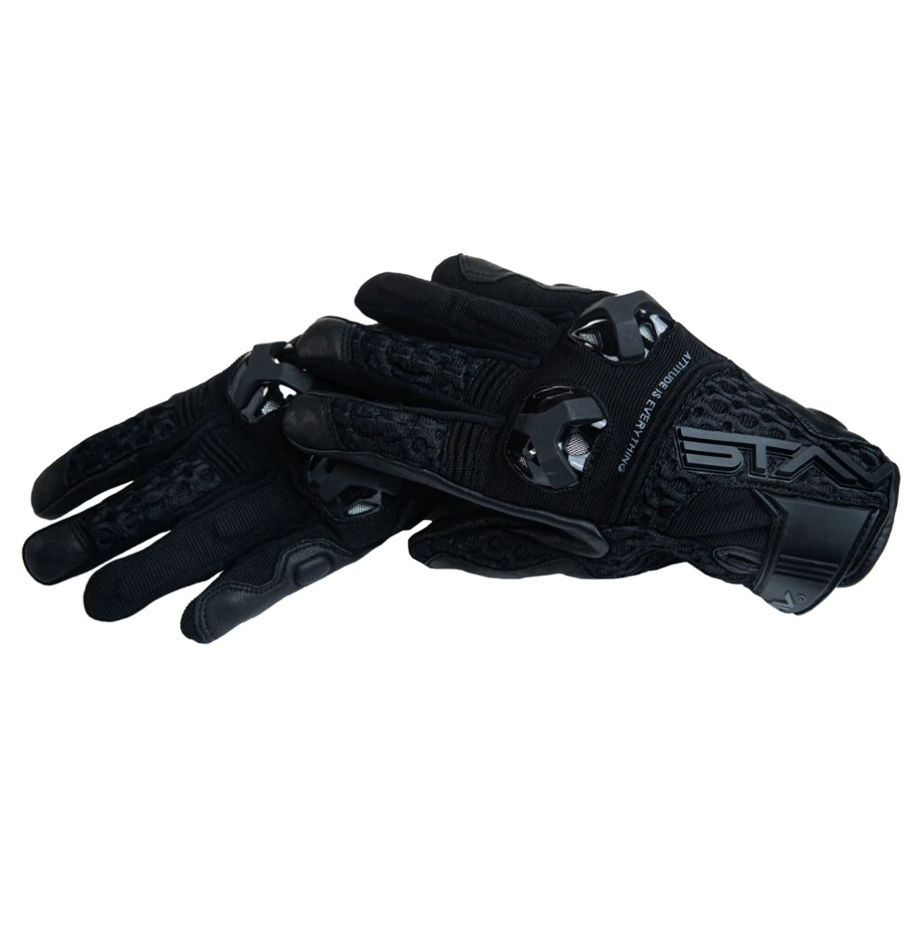GUANTES STREET AIR NEGRO TALLE M -STAV-
