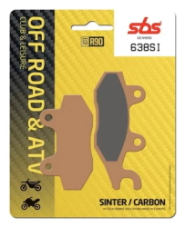 SBS Pastillas Freno Moto SBS 638 FA165 sinterizadas D/T Ninja Triumph Vogue AC 350