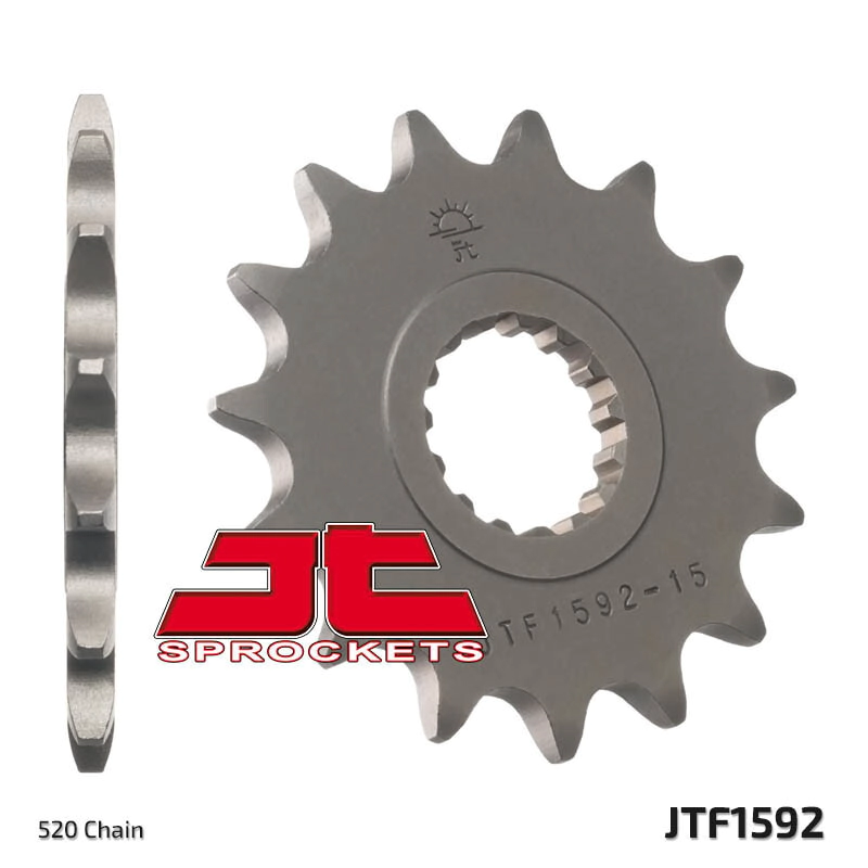 JT Sprockets Pi��n Moto JT1592.15 15 dientes Raptor 700 06-09 YFZ 450