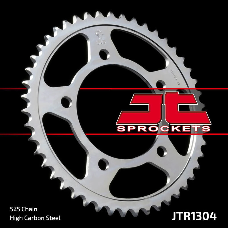 JT Sprockets Corona Moto JT1304.41 41 dientes acero Honda CBF 500 VT750 Shadow 04-08 negro