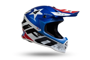 Casco UFO Plast Cross Captain Boy ni�o