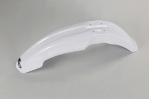 UFO Plast Guardabarro delantero Moto Yamaha YZ 125-250F 250-450 06-09 blanco