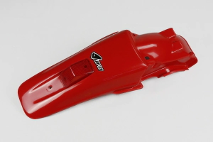 UFO Plast Guardabarro trasero Moto Honda XR 650R 00-25 rojo con luz nueva versi�n