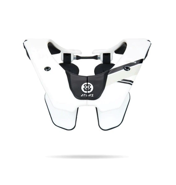 Atlas Brace Protector Cervical Motocross Air Lite blanco talle S
