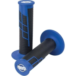 Pro Taper Pu�os Moto MX Clamp-On Full Waffle azul/negro 2/4 Tiempos