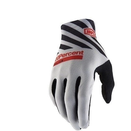 100% Guantes Motocross Celium gris talle M