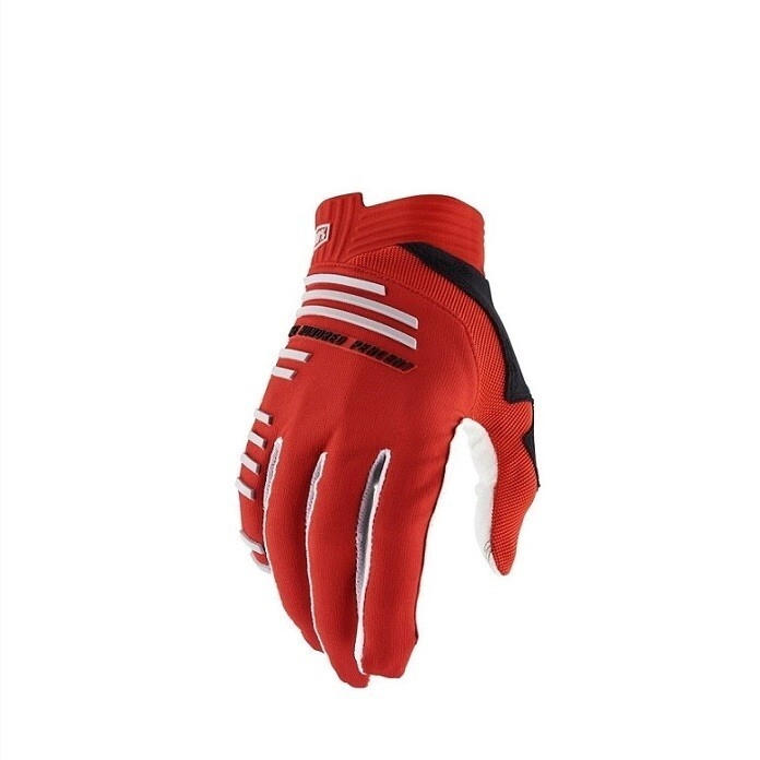 100% Guantes Motocross R-Core Racer rojo talle M