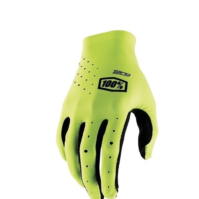 100% Guantes Motocross Sling MX amarillo fl�or talle L