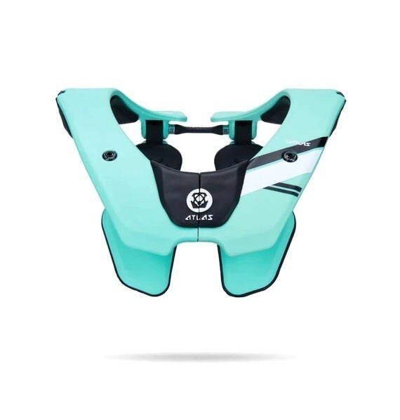 Atlas Brace Protector Cervical Motocross Air Lite Aqua talle M