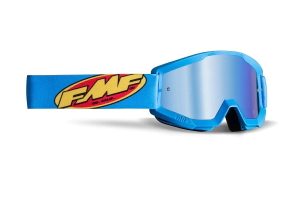 FMF Antiparra Motocross Powercore Core cian lente Mirror azul