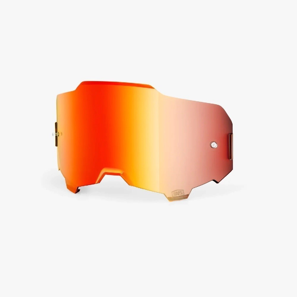 VIDRIO REPLACEMENT ARMEGA INJECTED MIRROR RED LENS -100%-