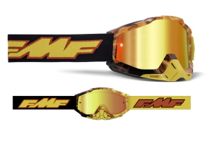 FMF Antiparra Motocross Powercore Goggle Spark lente Mirror rojo