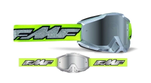 ANTIPARRA POWERBOMB ROCKET SILVER LIME MIRROR SILVER LENS -FMF-