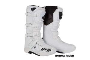 UFO Plast Botas Motocross Enduro Elektron MX blanco talle 44