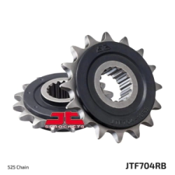 JT Sprockets Pi��n Moto 17 dientes BMW F650-700/800 GS Husqvarna 900 Nuda