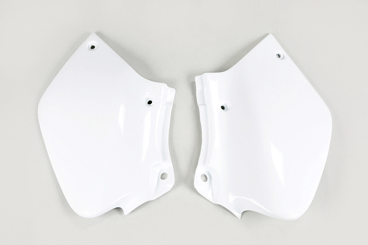 UFO Plast Cachas Pl�sticos Moto Honda XR 250 400 96-25 blanco