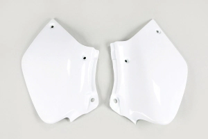 UFO Plast Cachas Pl�sticos Moto Honda XR 250 400 96-25 blanco