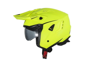 Casco UFO Plast Abierto Sheratan Amarillo ne�n