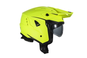 Casco UFO Plast Abierto Sheratan Amarillo ne�n